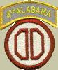 4th Alabama squad patch